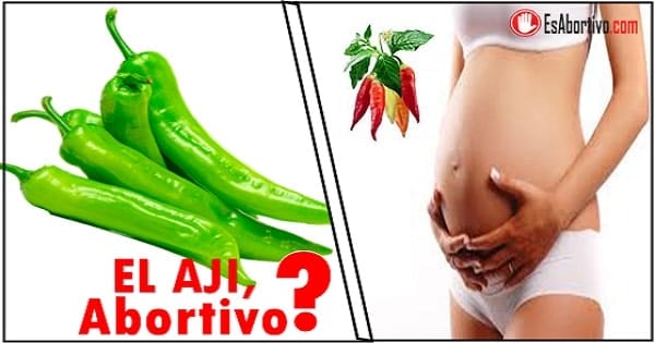 el aji es malo en el embarazo