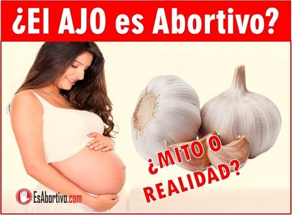 el ajo en el embarazo